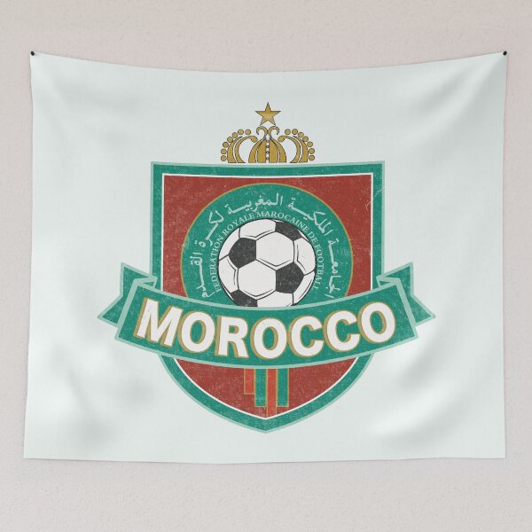 Item preview, Morocco Soccer Crest designed and sold by Numero14.