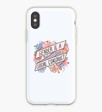 Gender Is A Social Construct iPhone Case