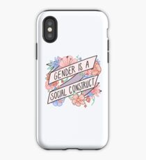 Gender Is A Social Construct iPhone Case