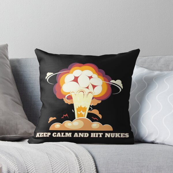 Item preview, Keep calm and hit nukes Postapocalypse designed and sold by ValleyDream.