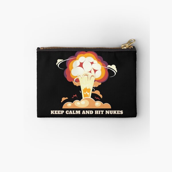 Item preview, Keep calm and hit nukes Postapocalypse designed and sold by ValleyDream.