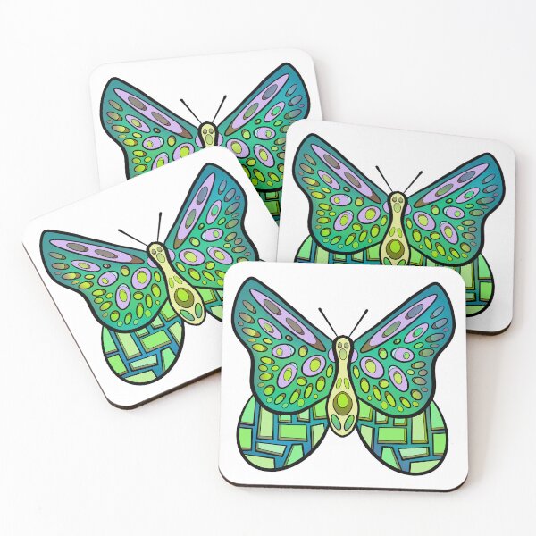 Item preview, Colourful Abstract Butterfly designed and sold by DaveDanchuk.