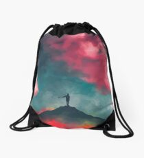 Anxieties Away Drawstring Bag