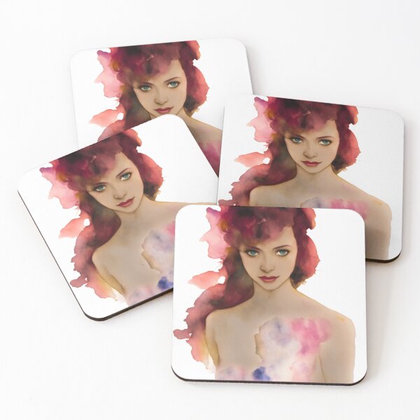 Item preview, Portrait Model in Watercolor 6 designed and sold by LeCorgo.
