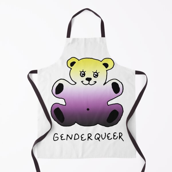 Item preview, Genderqueer / Non-binary Teddy Bear designed and sold by HelloShoppy.
