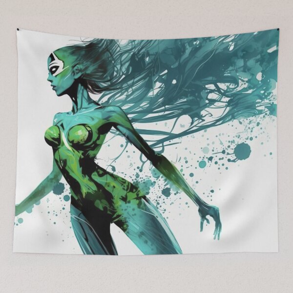 Item preview, water superheroine designed and sold by IA-Power.