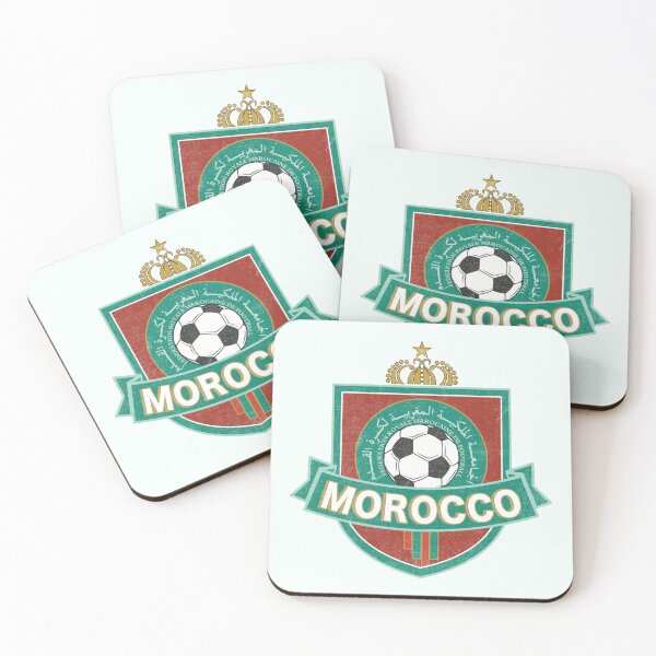 Item preview, Morocco Soccer Crest designed and sold by Numero14.