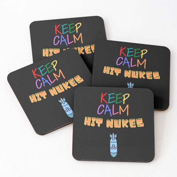 Item preview, Keep calm and hit nukes Postapocalypse designed and sold by ValleyDream.