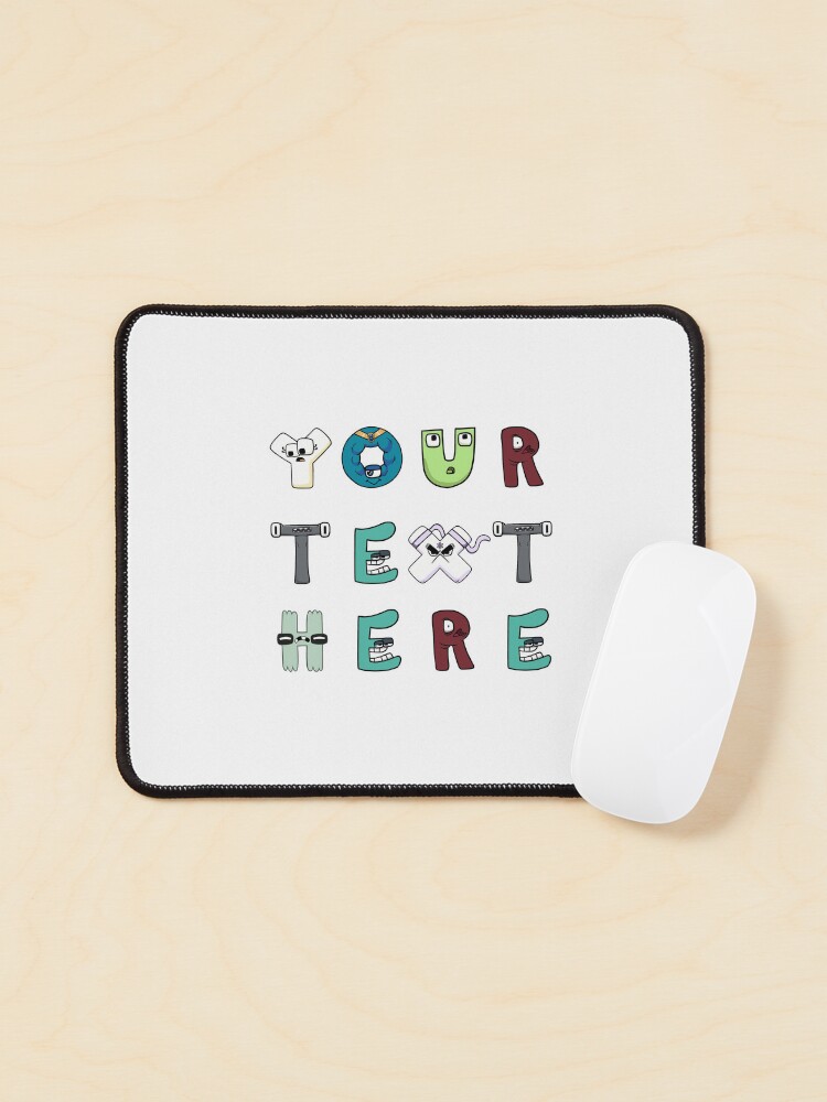 E ALPHABET LORE Mouse Pad for Sale by Totkisha1