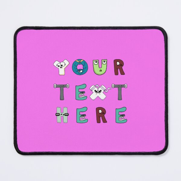 Item preview, Your text here ALPHABET LORE in pink designed and sold by Totkisha1.