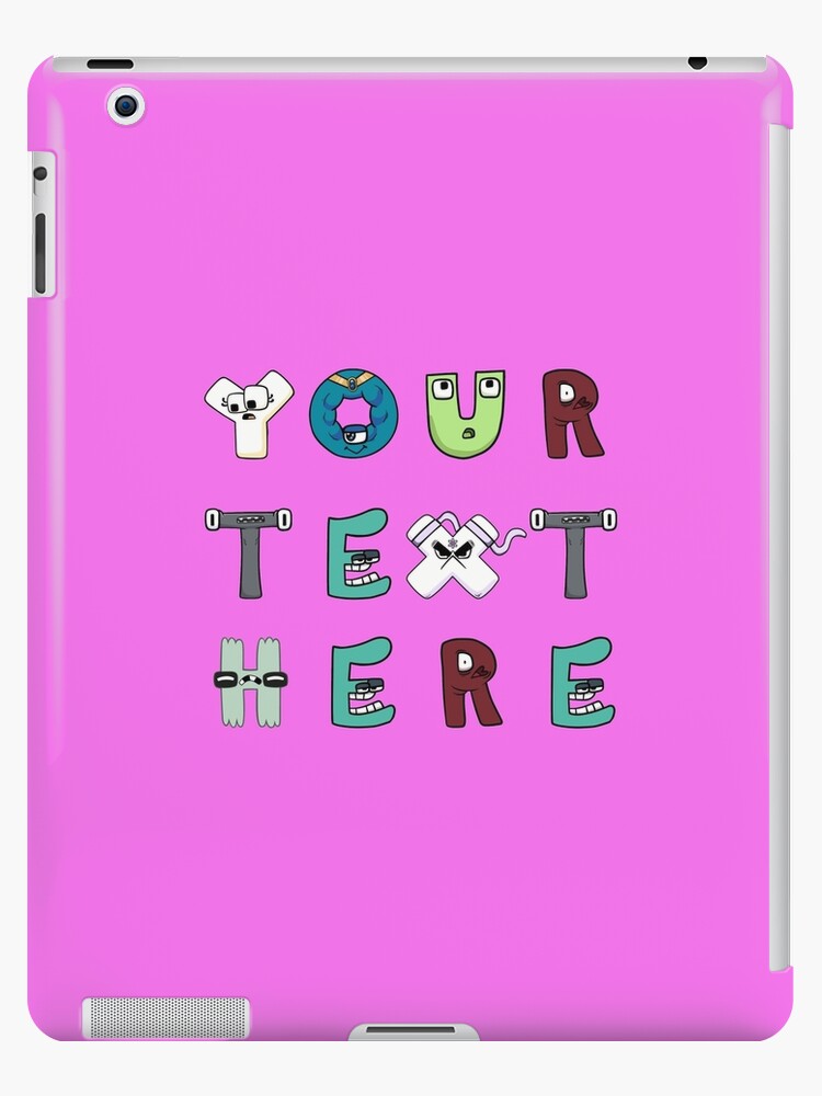 D ALPHABET LORE iPad Case & Skin for Sale by Totkisha1