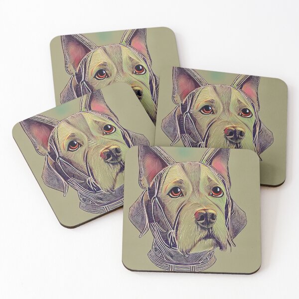Item preview, Dog face digital art designed and sold by SinghVillasra.