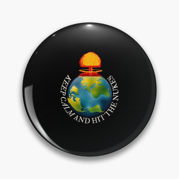 Item preview, Keep calm and hit nukes Postapocalypse designed and sold by ValleyDream.
