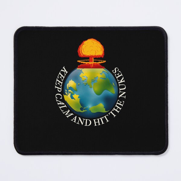 Item preview, Keep calm and hit nukes Postapocalypse designed and sold by ValleyDream.