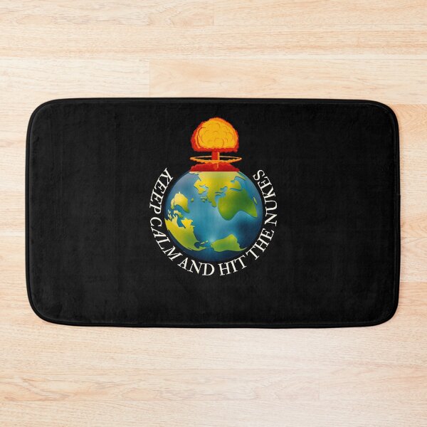 Item preview, Keep calm and hit nukes Postapocalypse designed and sold by ValleyDream.