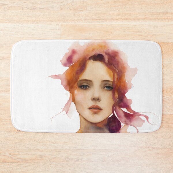 Item preview, Portrait Model in Watercolor 8 designed and sold by LeCorgo.