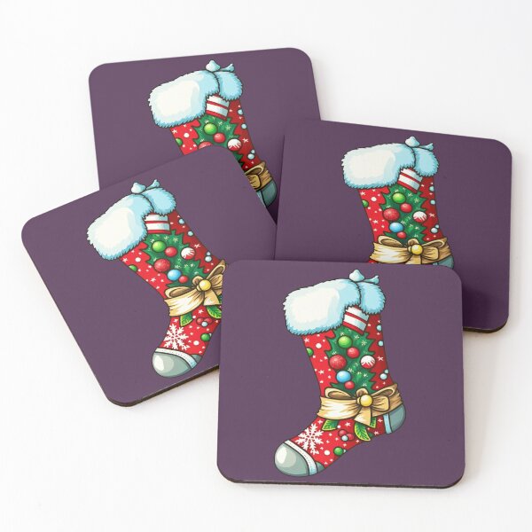 Item preview, Lovely colorful Christmas stocking designed and sold by Nisyo.