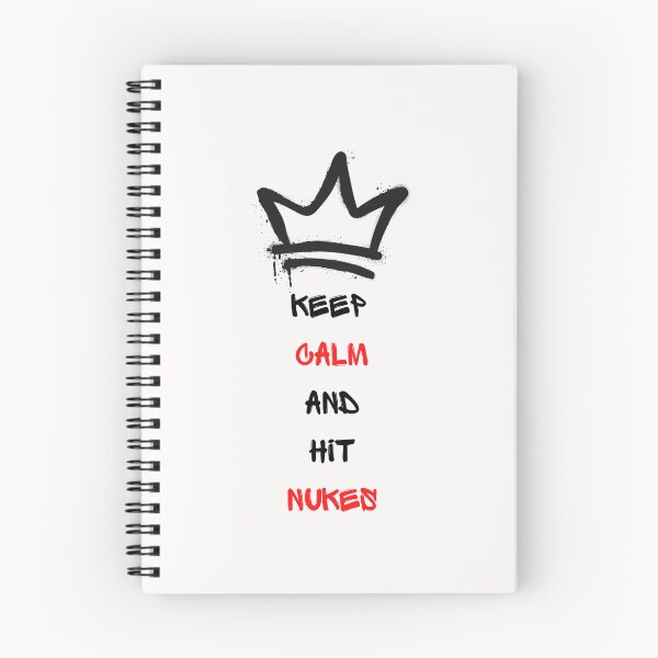 Item preview, Keep calm and hit nukes Postapocalypse designed and sold by ValleyDream.