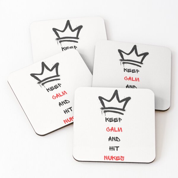 Item preview, Keep calm and hit nukes Postapocalypse designed and sold by ValleyDream.