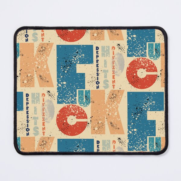 Item preview, Fuck Depression Hits Different designed and sold by Allison Lishey.