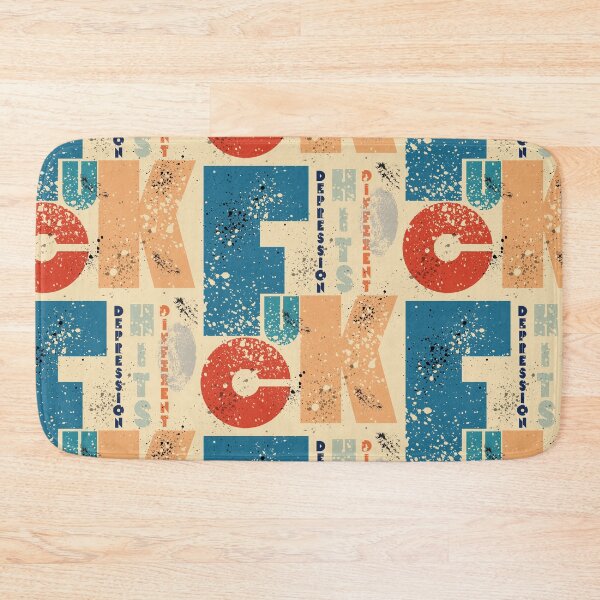 Item preview, Fuck Depression Hits Different designed and sold by Allison Lishey.
