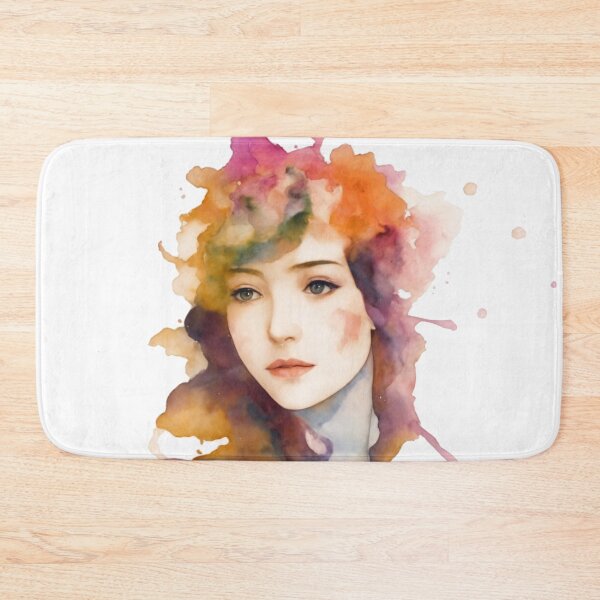 Item preview, Portrait Model in Watercolor 9 designed and sold by LeCorgo.