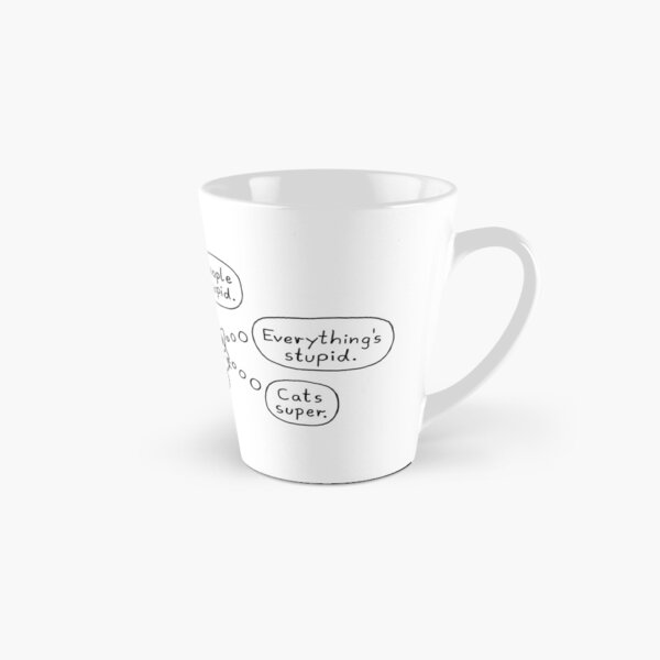 Cat Summary Tall Mug