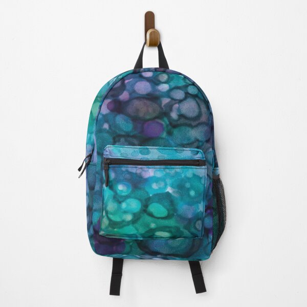 Item preview, Abstract watercolour dots turquoise designed and sold by Adriano Carrideo.