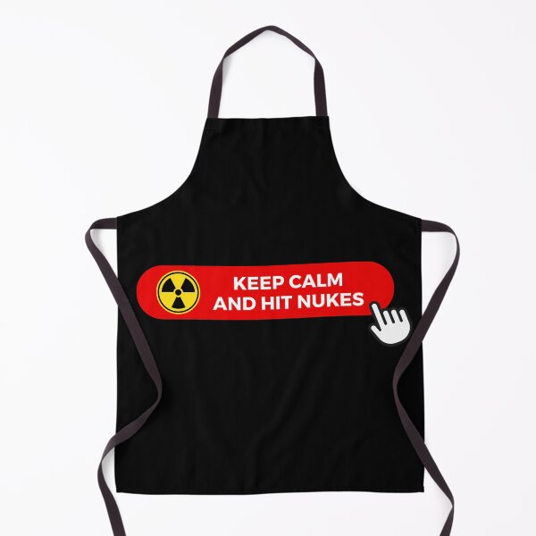 Item preview, Keep calm and hit nukes Postapocalypse designed and sold by ValleyDream.