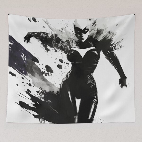 Item preview, superheroine of darkness designed and sold by IA-Power.