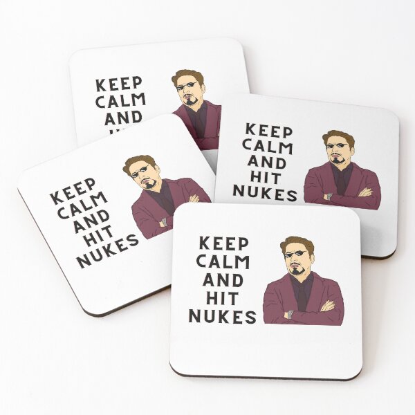 Item preview, Keep calm and hit nukes Postapocalypse designed and sold by ValleyDream.