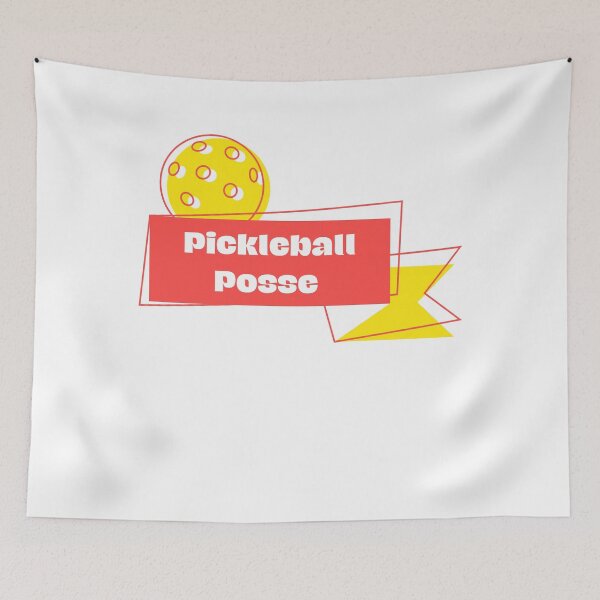 Item preview, Pickleball Posse Funny Pickleball, quote for pickleball lovers, designed and sold by Zohaa45.