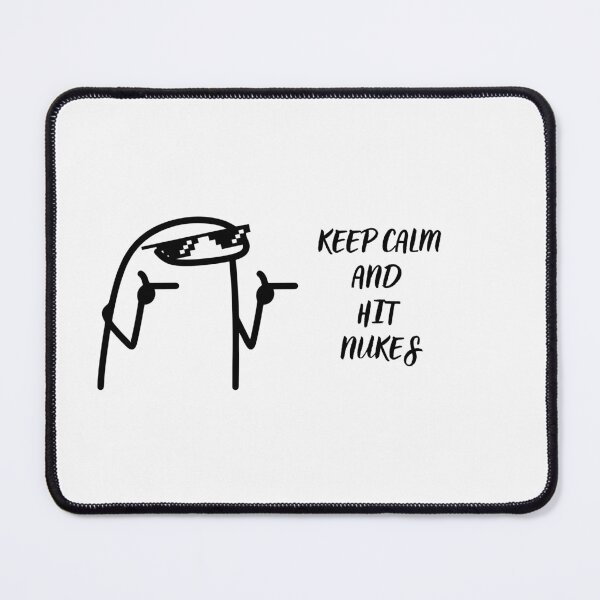 Item preview, Keep calm and hit nukes Postapocalypse designed and sold by ValleyDream.