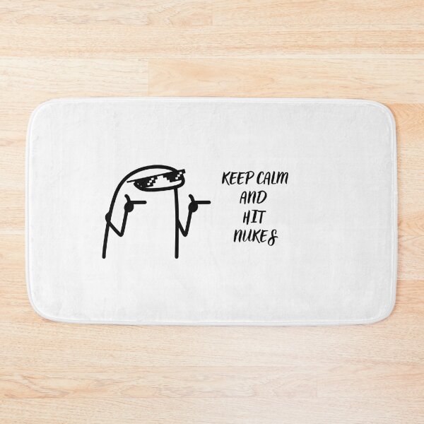 Item preview, Keep calm and hit nukes Postapocalypse designed and sold by ValleyDream.