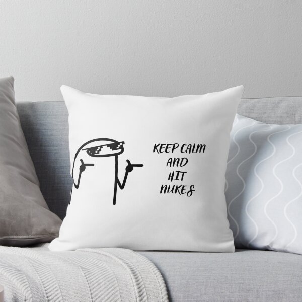 Item preview, Keep calm and hit nukes Postapocalypse designed and sold by ValleyDream.