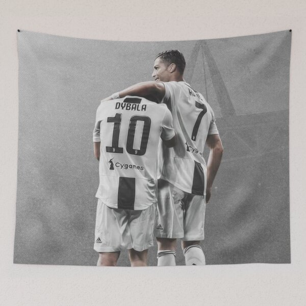 Item preview, ronaldo with paulo dybala designed and sold by fezenza.