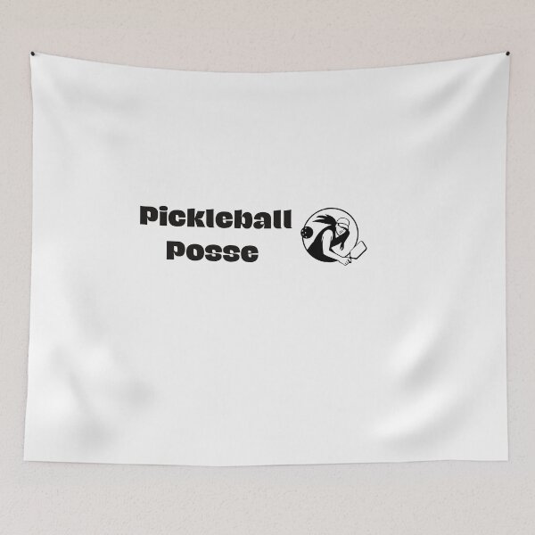 Item preview, Pickleball Posse Funny Pickleball, quote for pickleball lovers, designed and sold by Zohaa45.