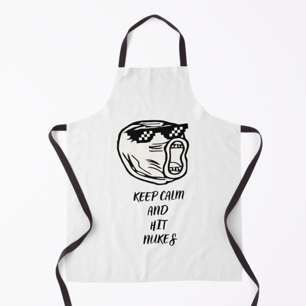 Item preview, Keep calm and hit nukes Postapocalypse designed and sold by ValleyDream.