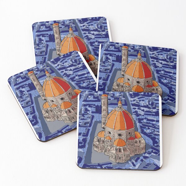 Item preview, San Lorenzo Florence Italy Illustration designed and sold by Wall-Art-Sketch.
