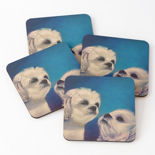 Item preview, Two puppies designed and sold by Zina Stromberg.