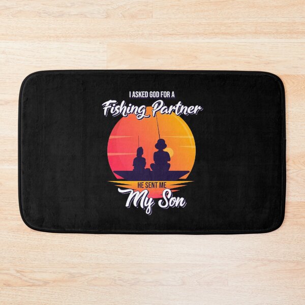 Item preview, Fishing With Son - Funny Fishing & Catching Fish designed and sold by BrainlabStudios.