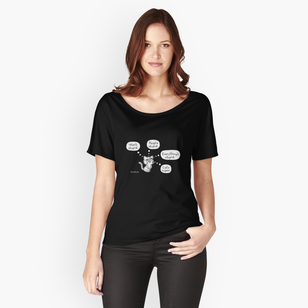 Item preview, Relaxed Fit T-Shirt designed and sold by heyokyay.