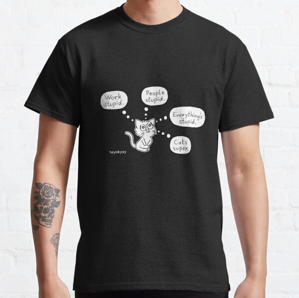 Cat Summary Classic T-Shirt