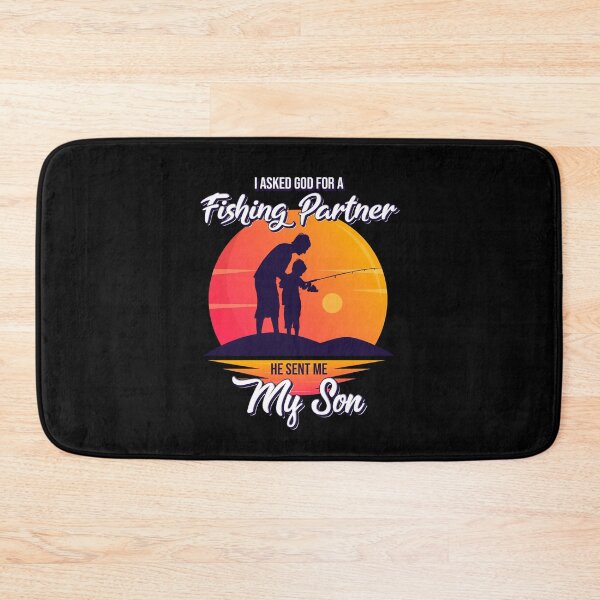 Item preview, Fishing With Son - Funny Fishing & Catching Fish designed and sold by BrainlabStudios.