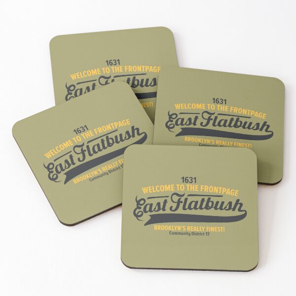 Item preview, New York Brooklyn - East Flatbush Brooklyn Lettering - East Flatbush Logo designed and sold by Boogosh.