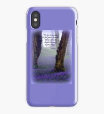 Bluebells and Rumi iPhone Case