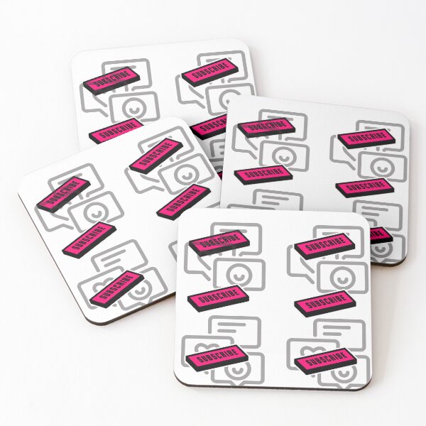 Item preview, Social Media Subscribe designed and sold by Arkadiustoteles.