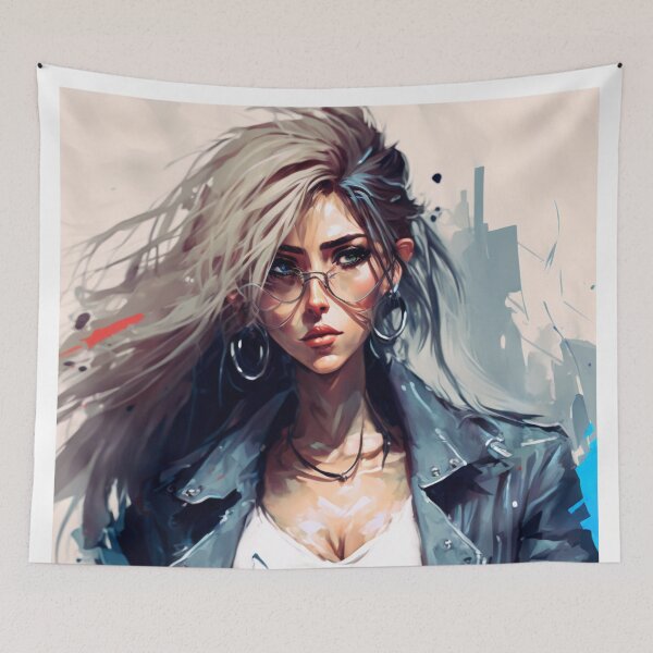 Item preview, chica anime arte visual designed and sold by Mirochan80.