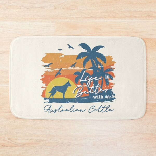 Item preview, Life is Better With Australian Cattle Beach Sunset Retro Vintage designed and sold by rafaeltto.