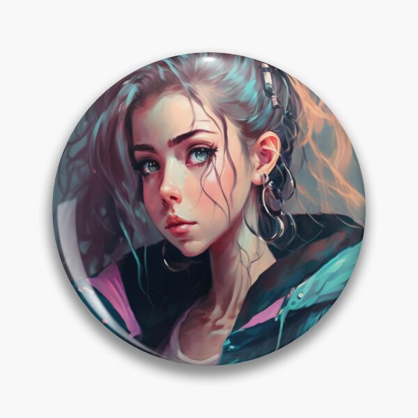 Item preview, Arte visual de chica anime. designed and sold by Mirochan80.
